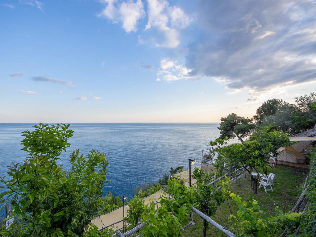 Cannaverde - Amalfi Coast Camp Villa Maiori Bagian luar foto