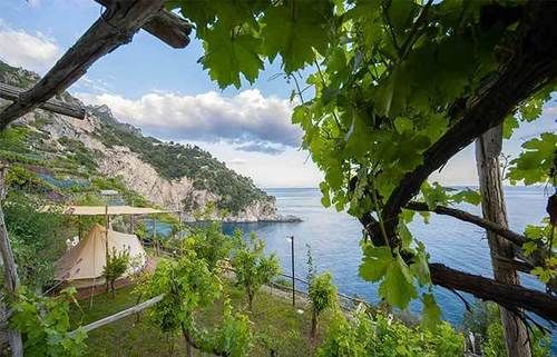 Cannaverde - Amalfi Coast Camp Villa Maiori Bagian luar foto