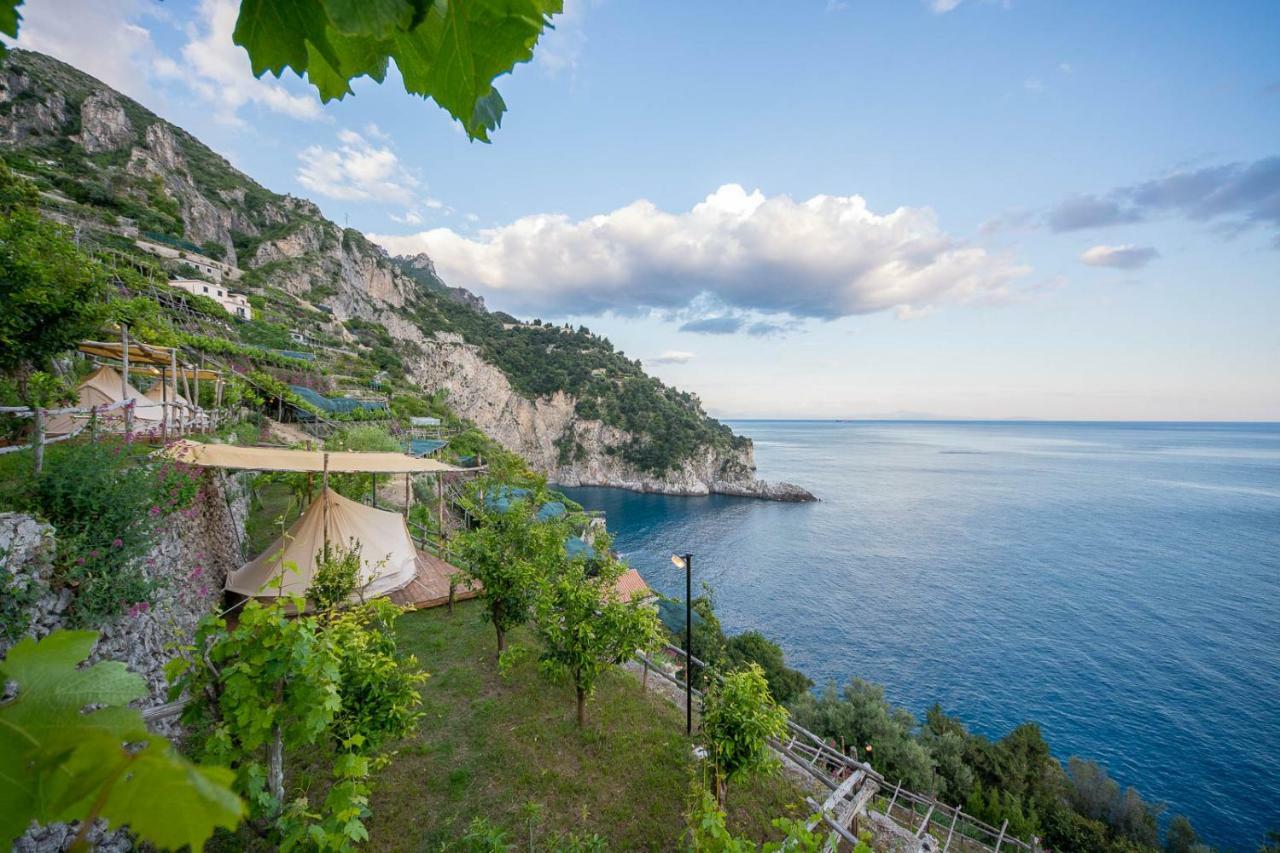Cannaverde - Amalfi Coast Camp Villa Maiori Bagian luar foto