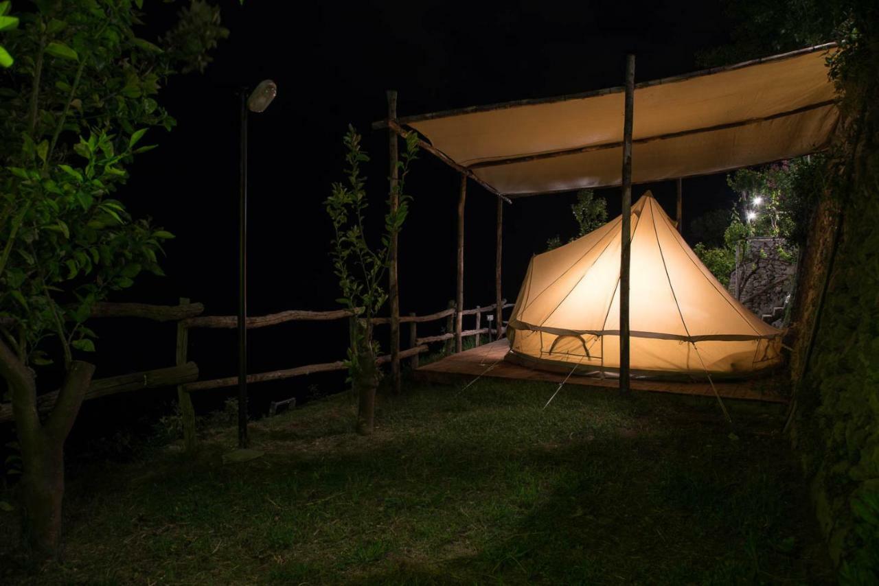Cannaverde - Amalfi Coast Camp Villa Maiori Bagian luar foto